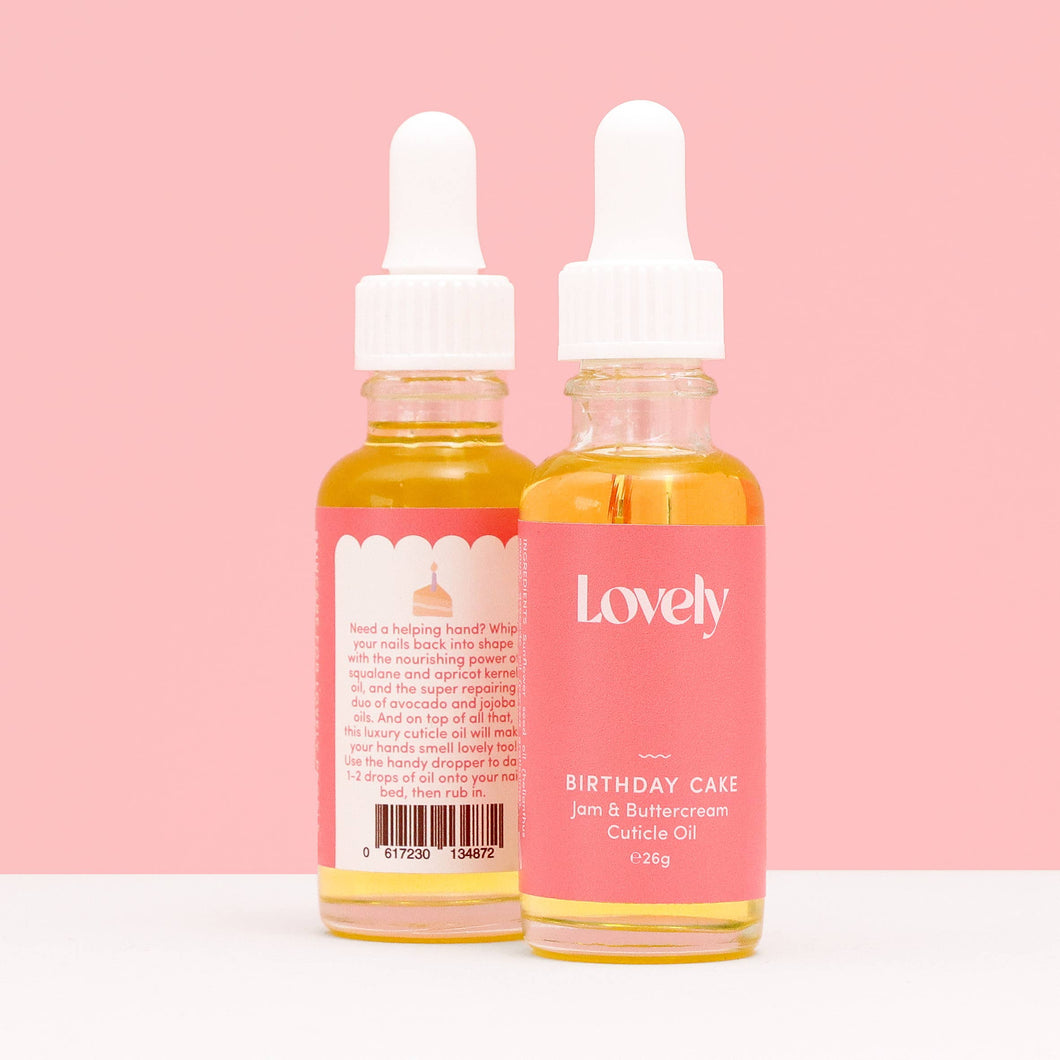 Birthday Cake Jam & Buttercream Cuticle Oil