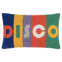 Load image into Gallery viewer, Disco Multicoloured Knitted Cushion
