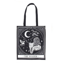 Load image into Gallery viewer, The Reader Tarot Tote Bag

