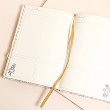 Load image into Gallery viewer, Pink Wildflower Print Sketch A Day Visual Journal
