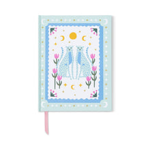 Load image into Gallery viewer, Blue Cheetahs Hardback Journal

