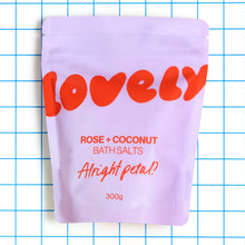Load image into Gallery viewer, Rose &amp; Coconut Bath Salts
