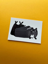 Load image into Gallery viewer, Trash Raccoon Postcard
