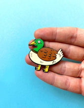 Load image into Gallery viewer, Duck Enamel Pin
