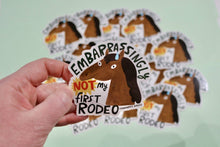 Load image into Gallery viewer, Not My First Rodeo Sticker
