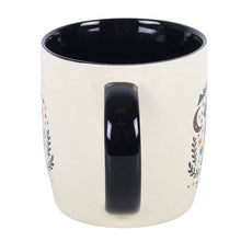 Load image into Gallery viewer, Frightful Folk Black Cat Halloween Mug
