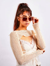 Load image into Gallery viewer, Navigator Sunglasses In Matte Sand
