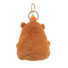 Load image into Gallery viewer, Plush Capybara with Orange Bag Charm
