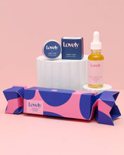 Load image into Gallery viewer, Christmas Cracker Lip Balm &amp; Cuticle Oil Gift Set

