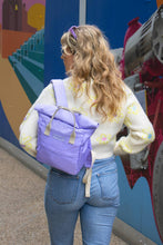 Load image into Gallery viewer, Kind Bag Small Hackney 2.0 Backpack in Lilac
