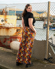 Load image into Gallery viewer, Love Bugs Floral Wide Leg Trousers
