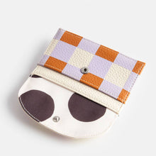 Load image into Gallery viewer, Caroline Gardner Multi Check Cardholder Coin Purse
