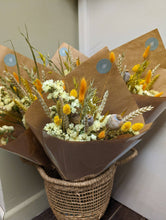 Load image into Gallery viewer, Yellow Dried Flower Bouquet
