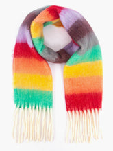 Load image into Gallery viewer, Multi Stripe Scarf

