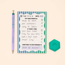Load image into Gallery viewer, Daily Planner A6 Notepad
