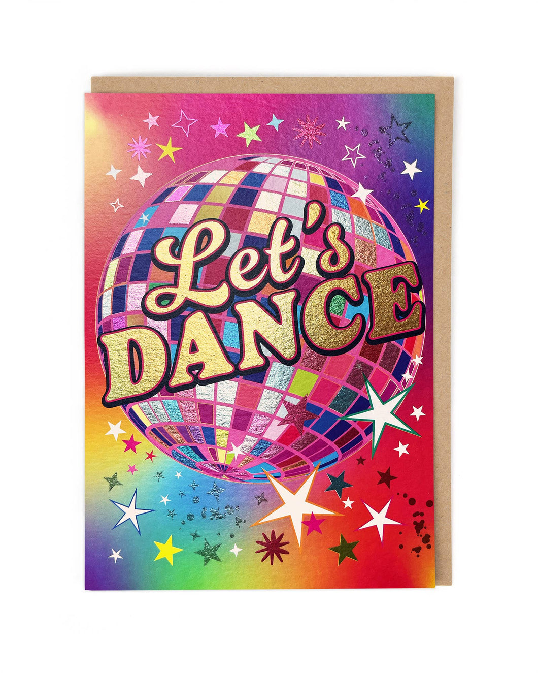 Let's Dance Birthday Greetings Card