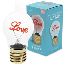 Load image into Gallery viewer, Love USB Rechargeable Light Bulb Lamp
