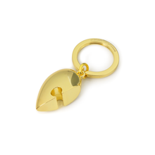 Load image into Gallery viewer, Metalmorphose Two Piece Heart Puzzle Keyring
