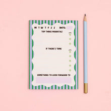 Load image into Gallery viewer, Daily Planner A6 Notepad
