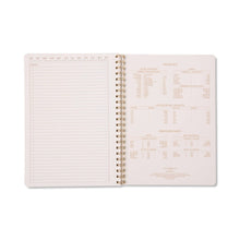 Load image into Gallery viewer, DesignWorks Ink Green Vine A4 Twin Wire Notebook
