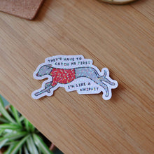 Load image into Gallery viewer, Whippet Vinyl Sticker
