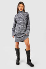 Load image into Gallery viewer, Knitted Roll Neck Dress
