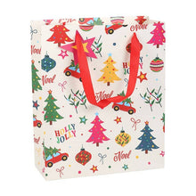 Load image into Gallery viewer, Nostalgic Christmas Print Gift Bag
