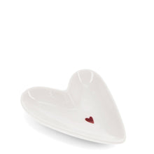 Load image into Gallery viewer, Small Heart Ceramic Trinket Dish
