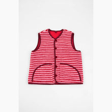 Load image into Gallery viewer, Pink &amp; Red Reversible Gilet
