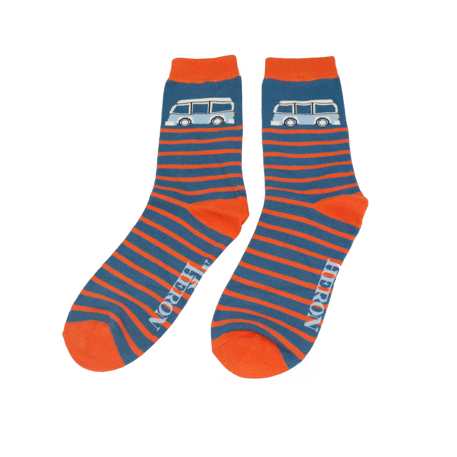 Men's Campervan Bamboo Socks