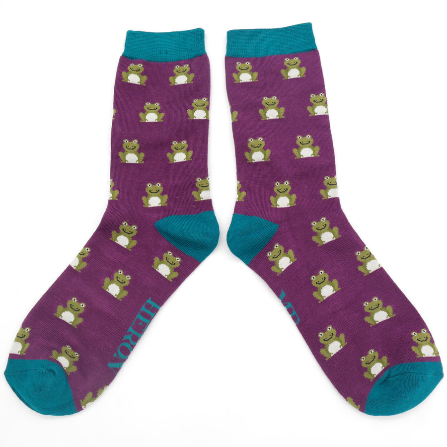 Men's Frog Bamboo Socks