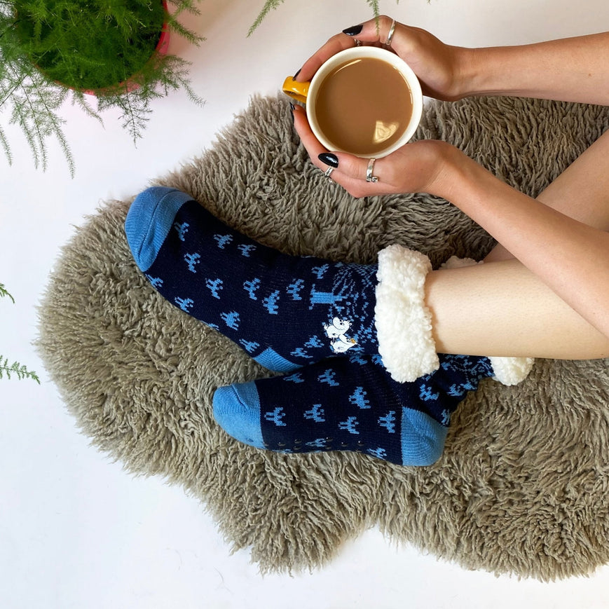 Moomin Forest Slipper Socks