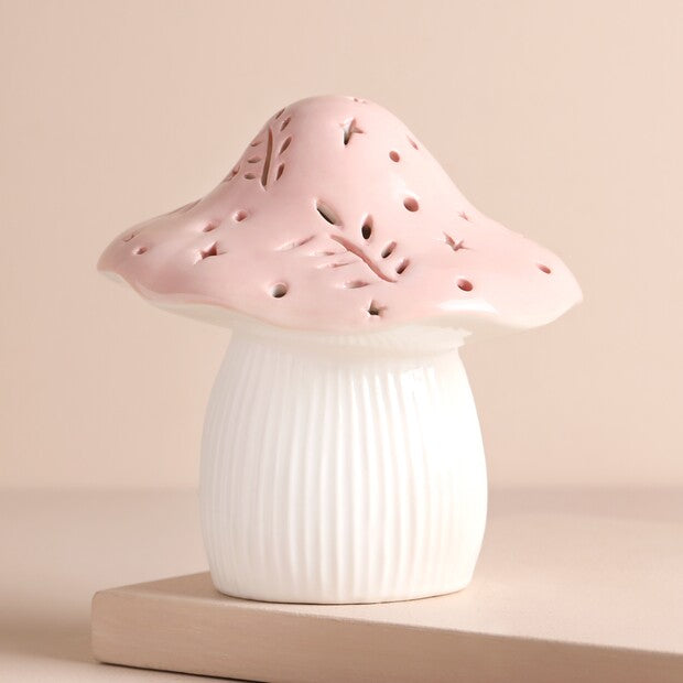 Ceramic Toadstool Light