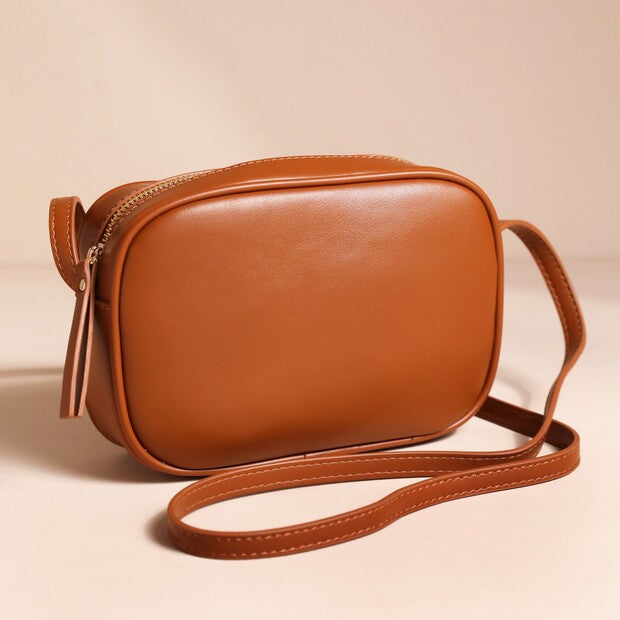 Tan Crossbody Bag