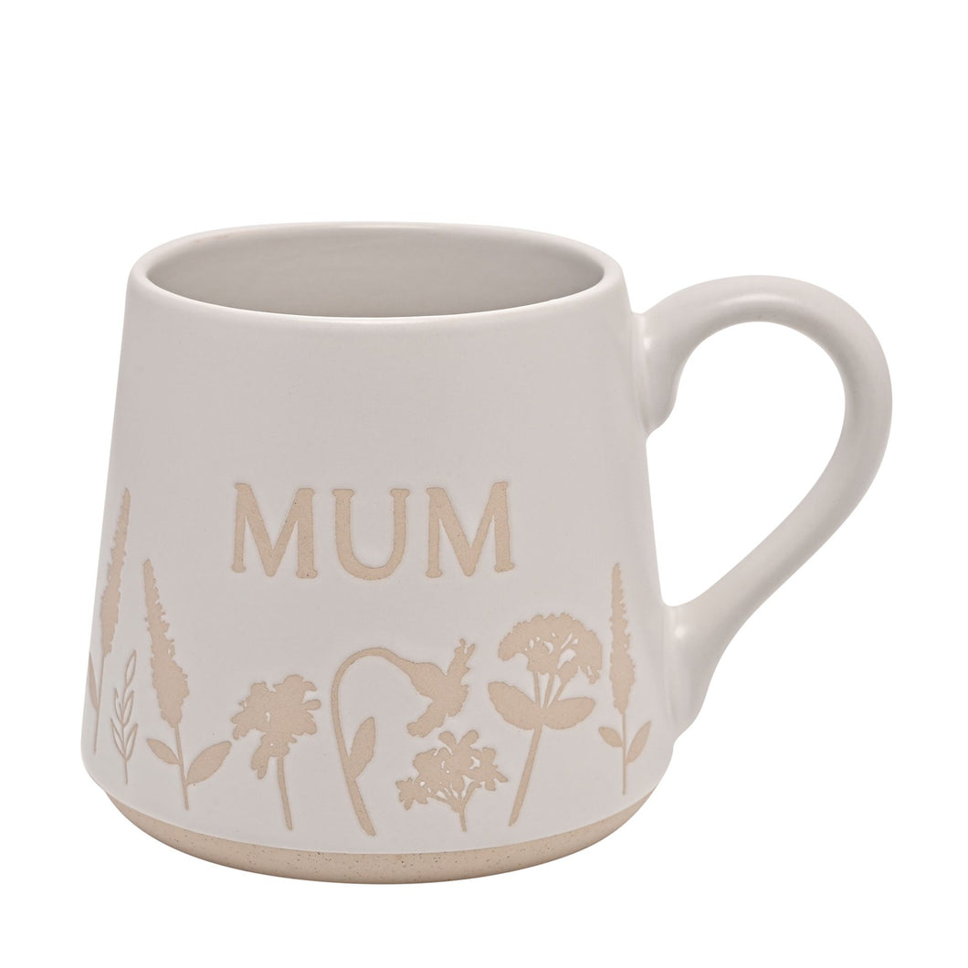 Cottage Garden Floral Mum Mug