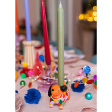 Load image into Gallery viewer, Festive Dog Shaped Candle Holder
