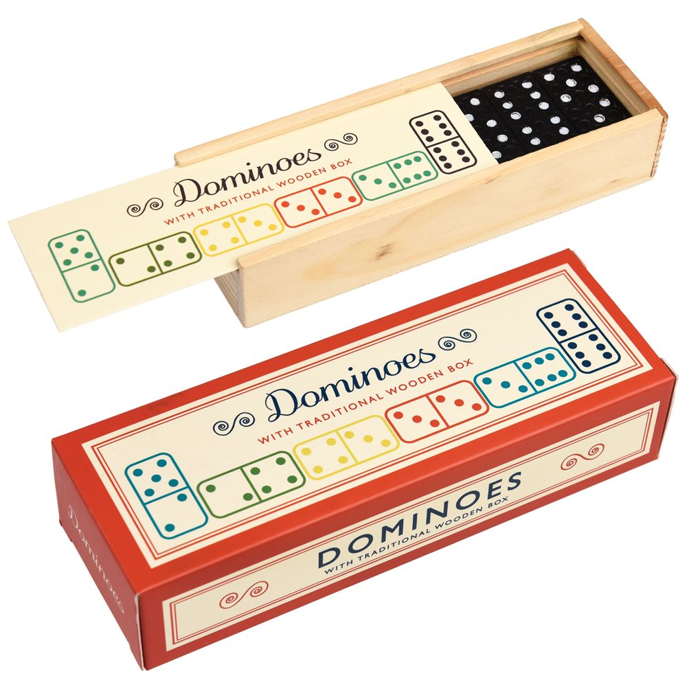 Traditional Wooden Dominoes