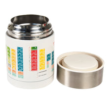 Load image into Gallery viewer, Periodic Table Stainless Steel Food Flask
