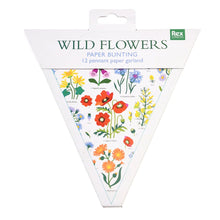 Load image into Gallery viewer, Wildflowers Paper Bunting
