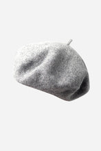 Load image into Gallery viewer, Wool Blend Beret in Grey
