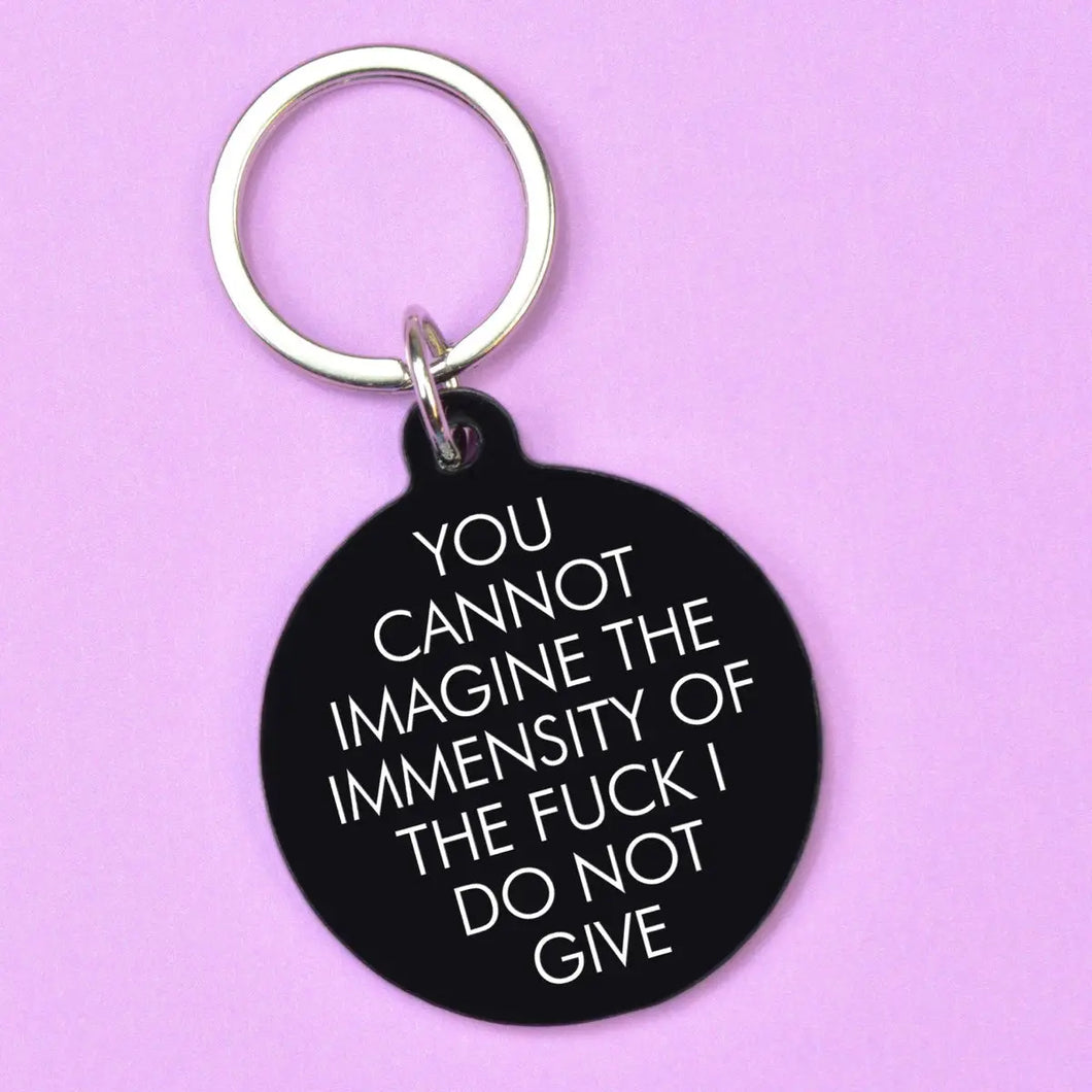 You Cannot Imagine The Immensity of F*cks Keytag