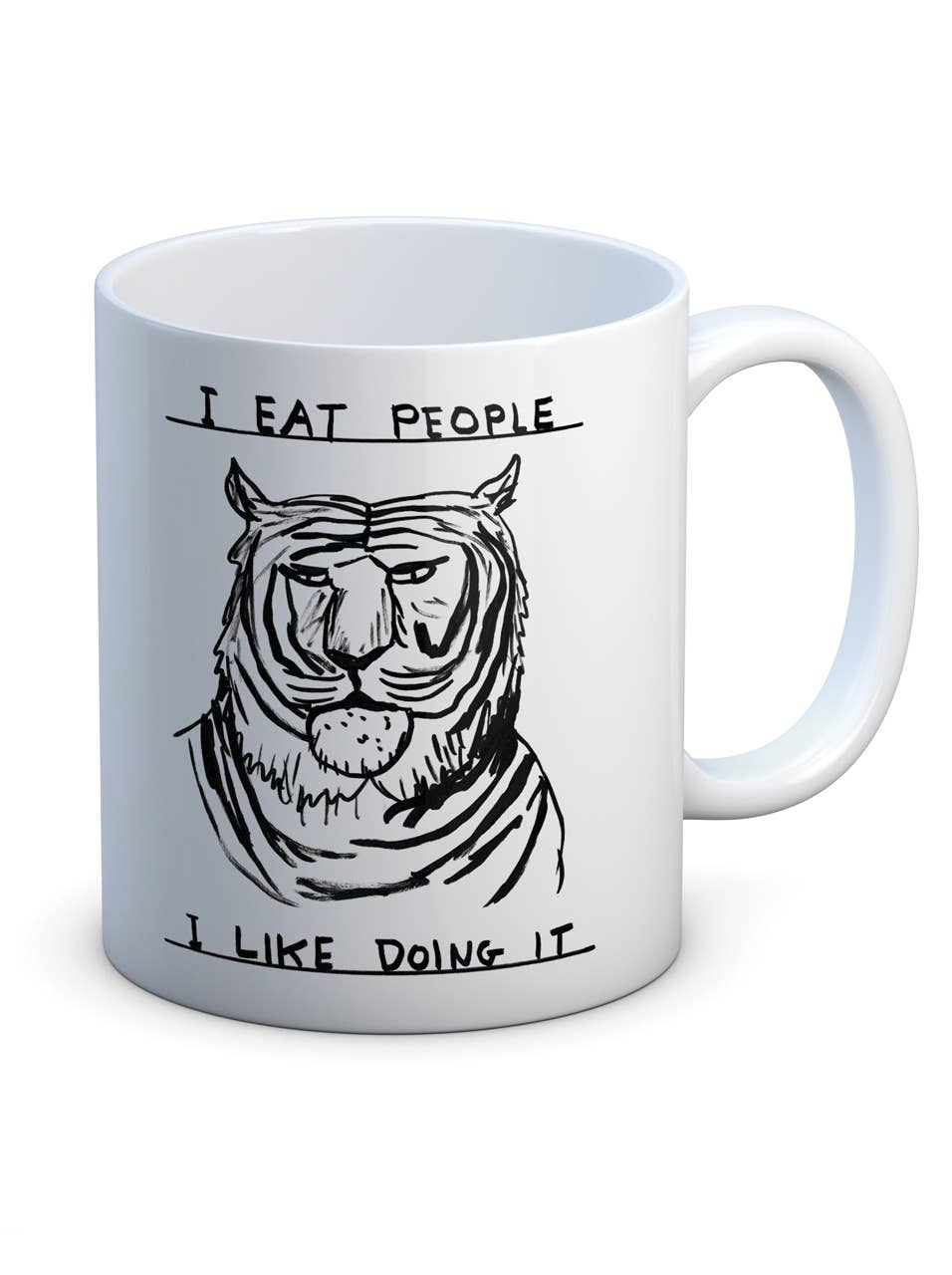 David Shrigley Mug 'I Eat People'