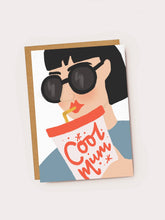 Load image into Gallery viewer, Cool Mum Sunglasses &amp; Soda Greetings Card
