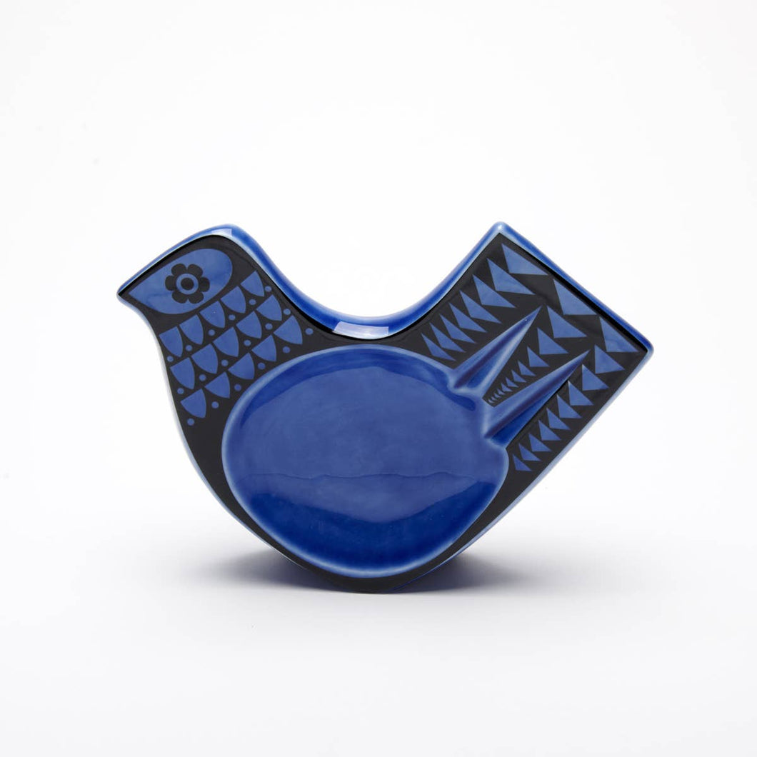 Magpie x Hornsea Small Bird Dish in Blue