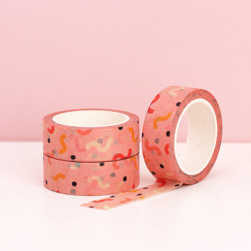 Pink Waves Washi Tape