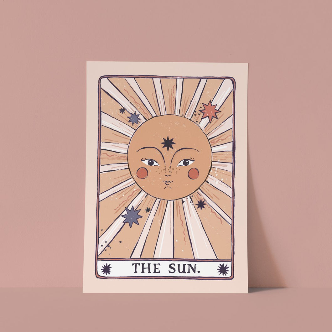 Tarot Sun A4 Print