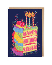 Load image into Gallery viewer, Happy Birthday Sugar Greetings Card
