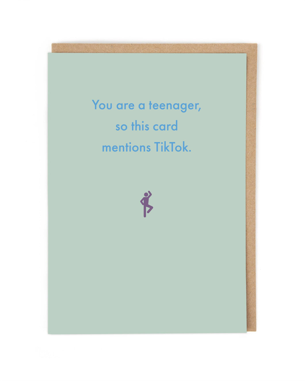 Tiktok Teenager Birthday Greetings Card