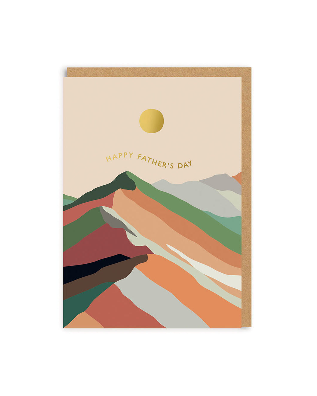 Mountains Father's Day Greetings Card