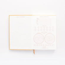 Load image into Gallery viewer, Radiant Sun Ochre Book Cloth Journal

